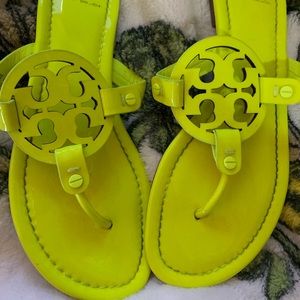 Tory Burch neon yellow sz 8 Millers